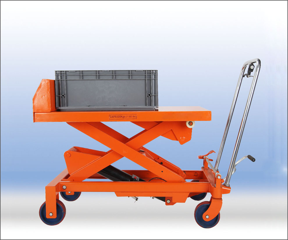 TF30 50 portable manual tilting table